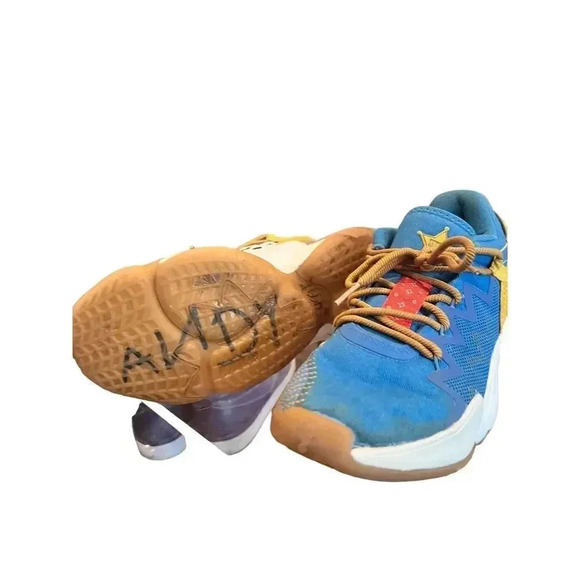 ADIDAS and D.O.M. #2 TOYSTORY WOODY SNEAKERS SIZE 6 - Picture 7 of 9